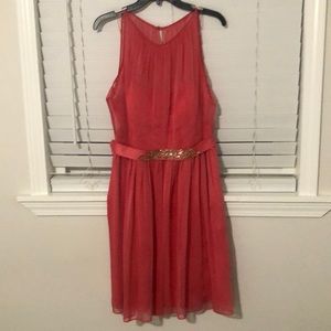 Coral dress size 14 Adianna Papell